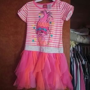 Girls Trolls Poppy dress